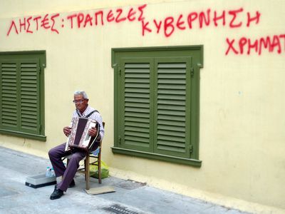 Image for Euro-Austritt der Griechen? Nicht vor dem Norden kriechen