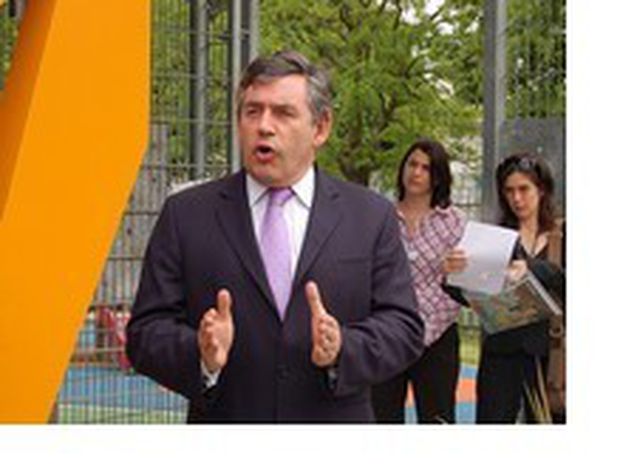 Image for Gordon Brown, 100% eurosceptique ?
