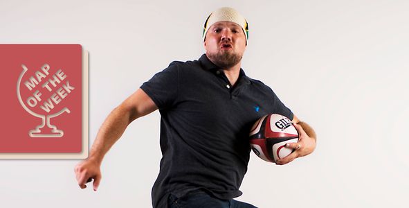 Image for Mappa della settimana: il rugby in Europa