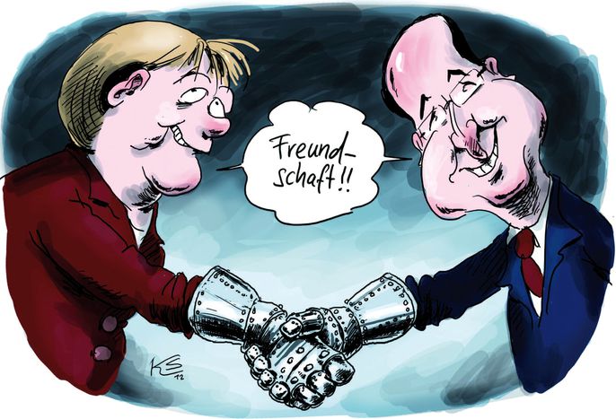 Image for EU-Cartoons: Ein Fall für zwei?