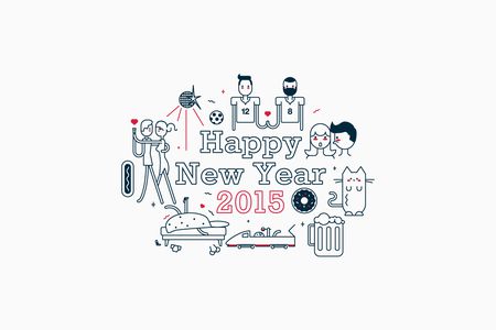 Image for Auf ein frohes neues Jahr 2015 mit euch!