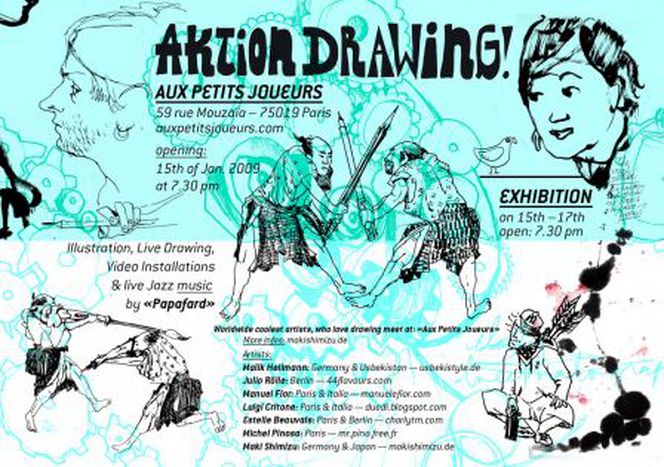 Image for A Parigi: Aktion Drawing!