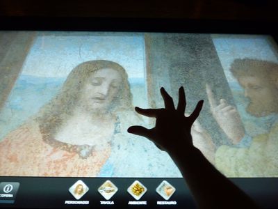 Image for “CAPOLAVORI IN DETTAGLIO”: COME AMMIRARE LEONARDO CON UNO ZOOM DIVERSO.