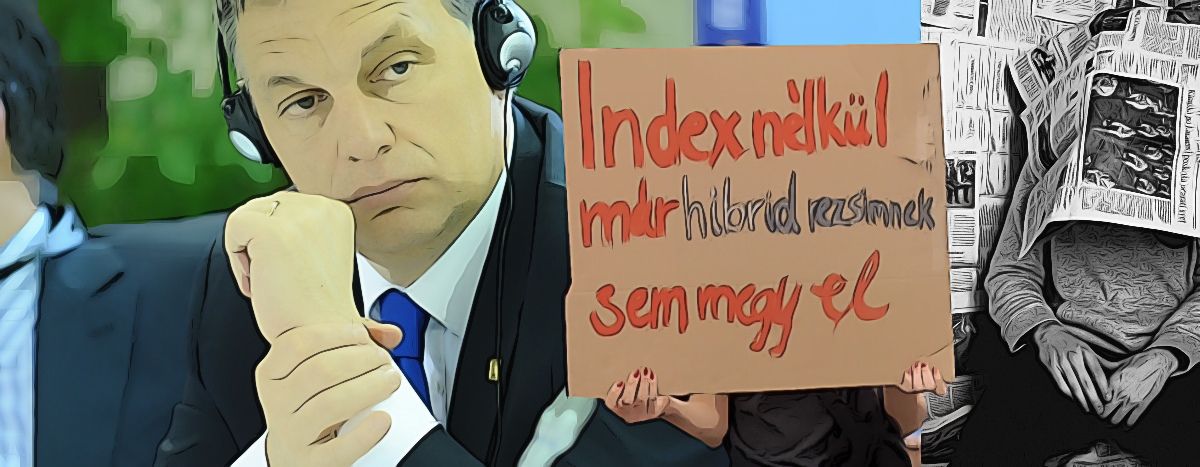 Image for Index : le crépuscule de la presse indépendante en Hongrie