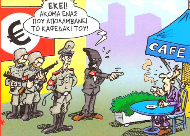 Image for La Grèce donne le teuton via un calendrier anti-Allemand