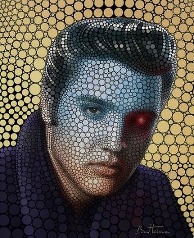 Image for Ritratto di Elvis (circlismo digitale)