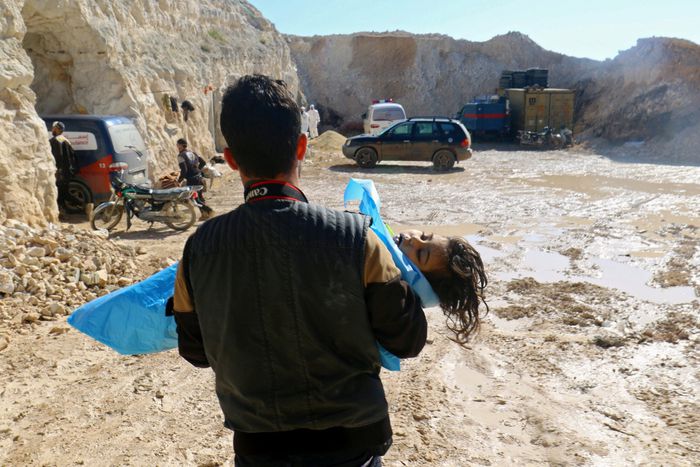 Image for Deadly chemical attack in Syria causes widespread indignation