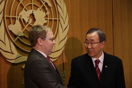 Image for Paet and UN Secretary-General Discuss Gaza, Georgia, Fight against Piracy