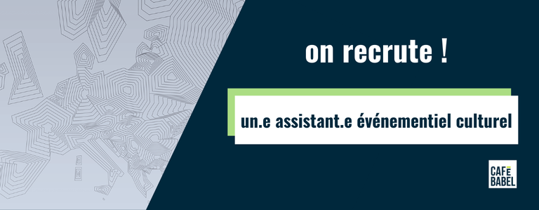 Image for Cafébabel recrute un.e assistant.e évenementiel culturel 