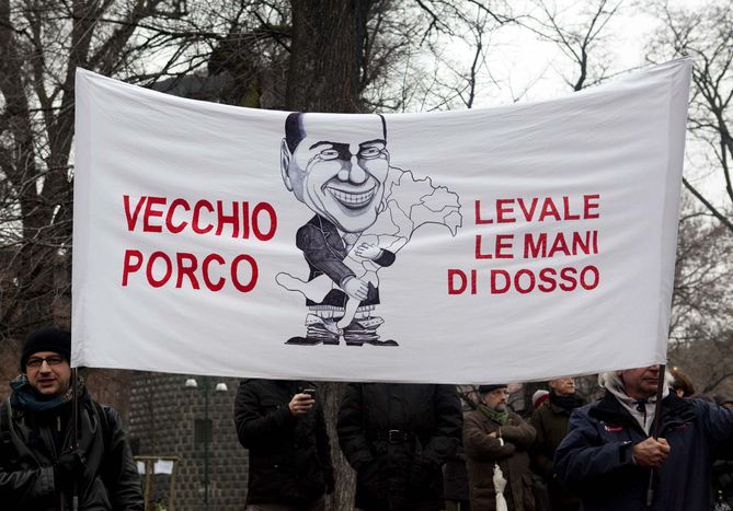 Image for Les Italiennes, pour ou contre Berlusconi ?