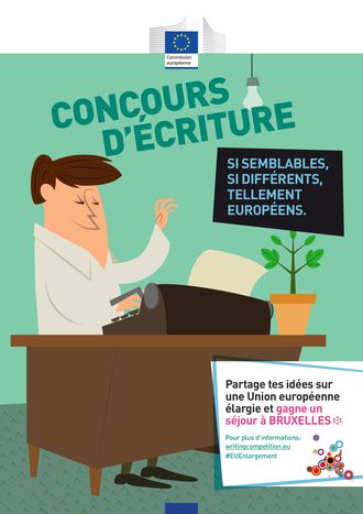 Image for Lancement du concours d'écriture “Si semblables, si différents, tellement européens”