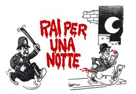 Image for Rai per una notte: se la tv pubblica emigra nel web