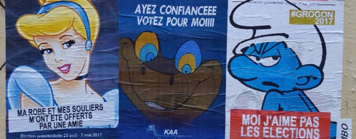 Image for J'aime pas les elections - Des affiches de campagne alternatives