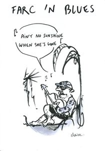 Image for La Colombie agit, Sarkozy sourit
