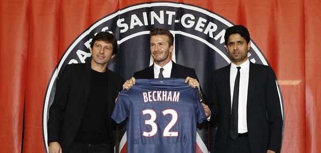 Image for David Beckham au PSG : adieu, le foot