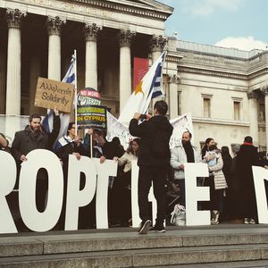 Image for Anti-austerity solidarity from London to Athens