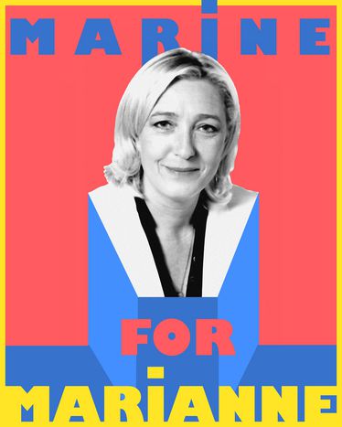 Image for La vague bleue Marine menace l'Europe 