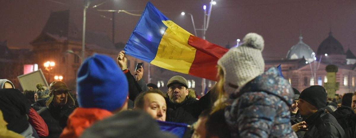 Image for En Roumanie : les jeunes contre la corruption