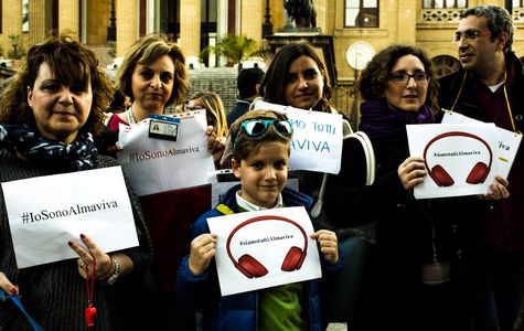 Image for Almaviva, la protesta arriva al "Massimo"