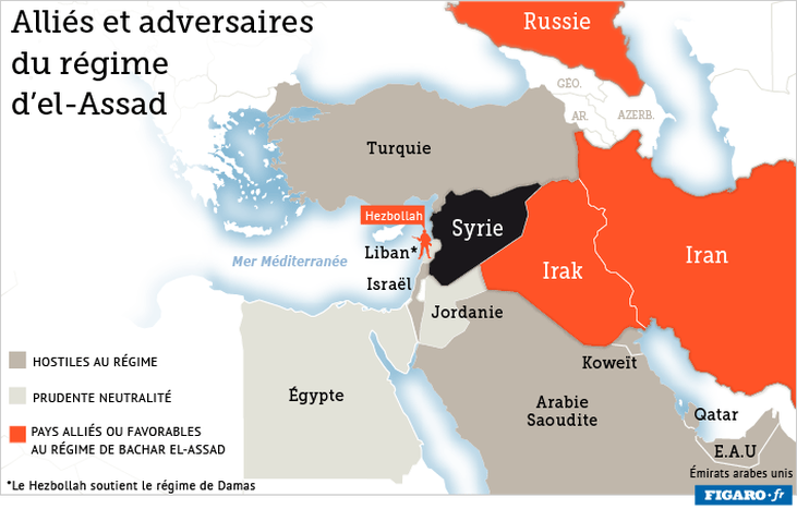 Image for L'Iran reste en Syrie, la Russie se retire 