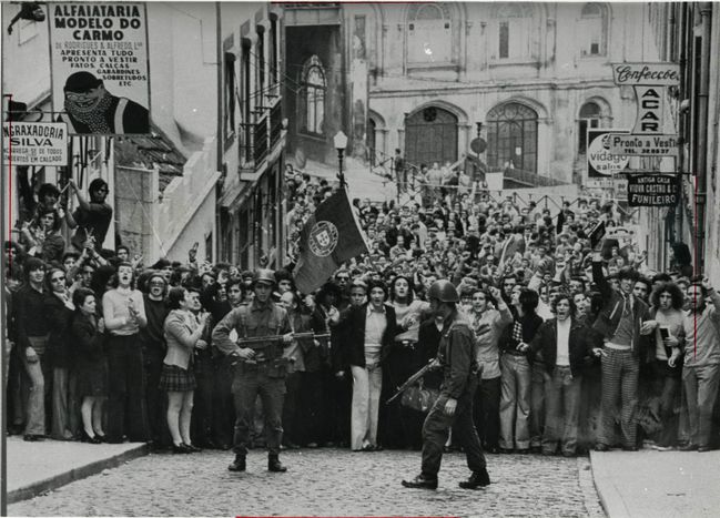 Image for When a revolution is made with flowers