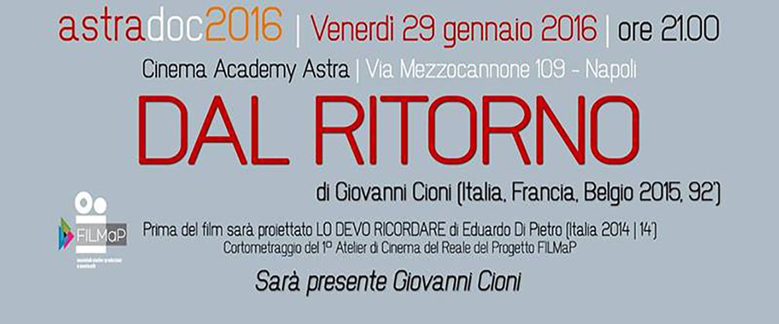 Image for Dal ritorno: intervista con Giovanni Cioni