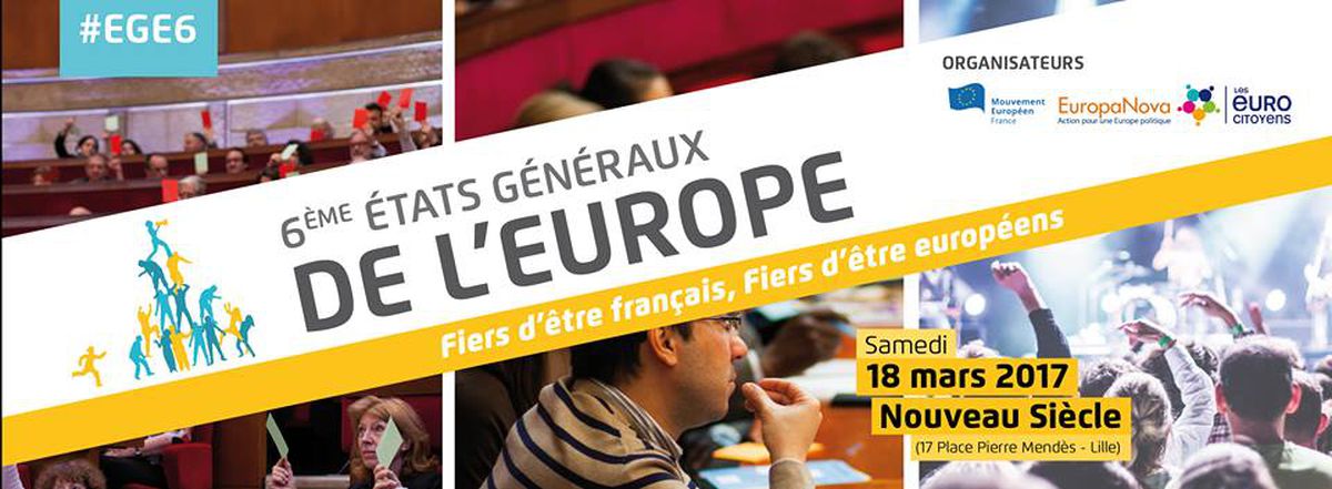 Image for EGE 2017 : la société civile se mobilise pour l'Europe