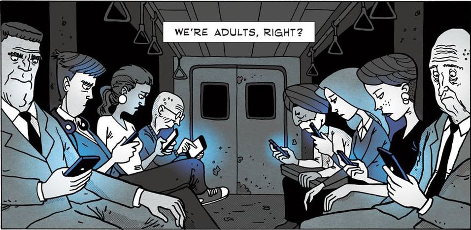 Image for the social media addiction: impossible à freiner?