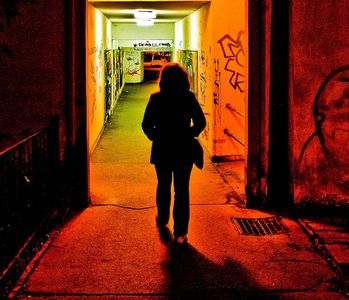 Image for 'A Human Error': anti-mafia female struggle shown on stage