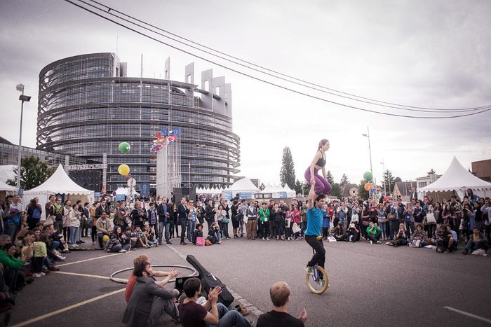 Image for L'Europe de la jeunesse à Strasbourg