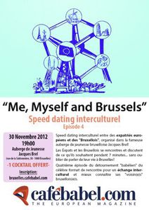 Image for "Me, Myself and Brussels" // Speed dating interculturel // Acte 4
