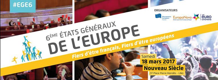 Image for EGE 2017 : la société civile se mobilise pour l'Europe