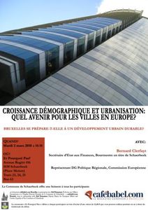 Image for Croissance démographique et urbanisation, quel avenir pour les villes en Europe? DÉBAT le 2 MARS !