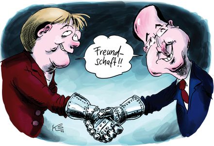 Image for EU-Cartoons: Ein Fall für zwei?
