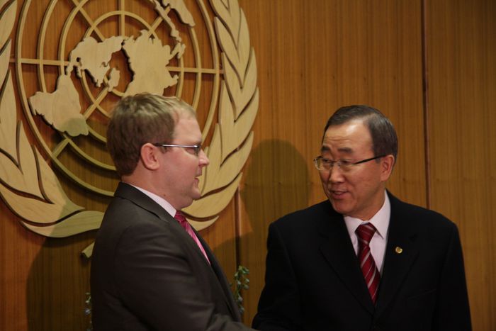 Image for Paet and UN Secretary-General Discuss Gaza, Georgia, Fight against Piracy