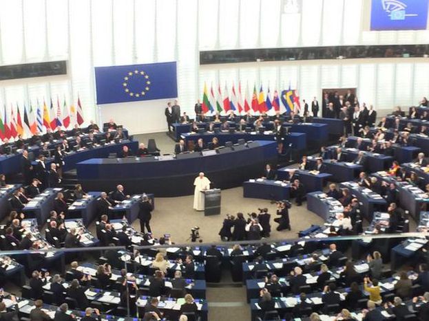Image for Discours du pape François au Parlement européen