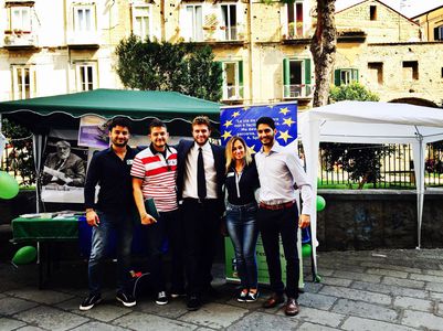 Image for Festa dell'Unità, la prima volta dei Giovani Federalisti Europei.