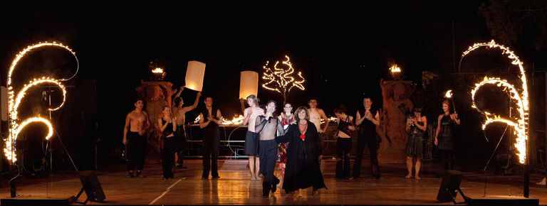 Image for La signora che gioca con il fuoco